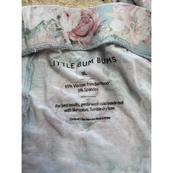 Bums & Roses Budding Romance Women's Jogger Pajama Pants XL - Picture 4 of 5